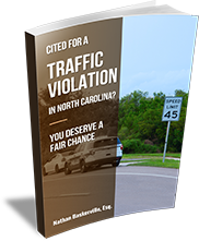 Cited For A Traffic Violation In North Carolina?